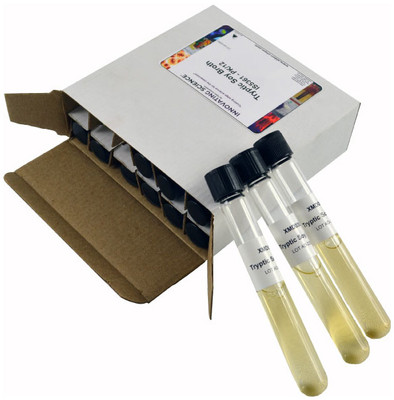 Tryptic Soy Broth Tubes, 9 ml, Pack of 12 - Sterile || 50-