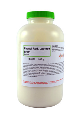 Phenol Red Lactose Broth Powder, 500 g - Differentiating Growth Medium || 50-