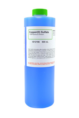Copper(II) Sulfate Solution, 1.0M, 500 ml || 50-