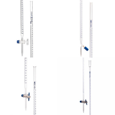 [Premium Quality] Burettes, Class A; Individually Serialized and Certified - Borosilicate Glass, LabGlass® || 45-