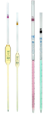 [Premium Quality] Pipettes, Class A; Individually Serialized and Certified - Borosilicate Glass, LabGlass® || 45-