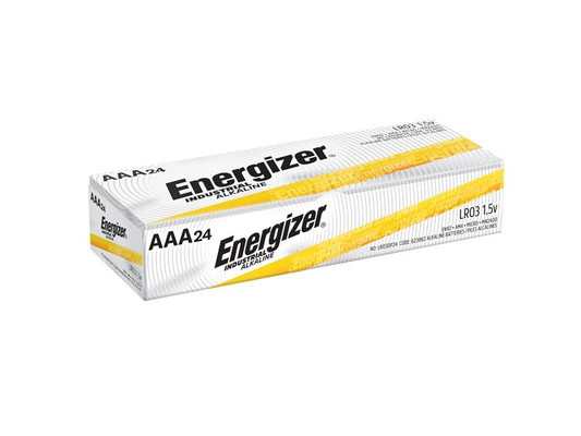 Energizer Industrial AAA Alkaline Batteries, 24 Pack || 16- Energizer Industrial AAA Alkaline Batteries, 24 Pack || 16-