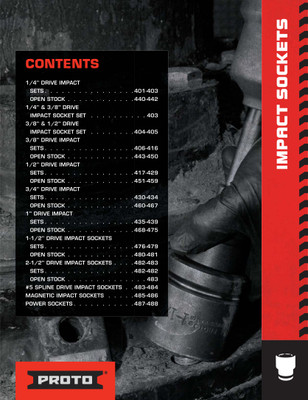 3/4" Drive Impact Socket Sets, PROTO®