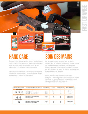 Fast Orange® Hand Care, ITW PERMATEX®