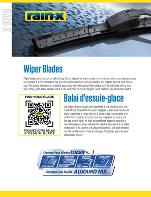 Rain-X® Wiper Blades, ITW PERMATEX®