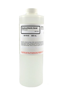 Hydrochloric Acid Solution, 2M, 500 ml || 50-