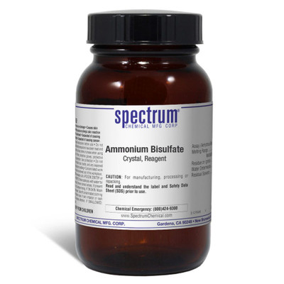 Ammonium Bisulfate, Crystal, Reagent, 100 g || 65-