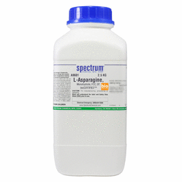 L-Asparagine, Monohydrate, FCC, EP, bioCERTIFIED (TM), 2.5 kg || 65-