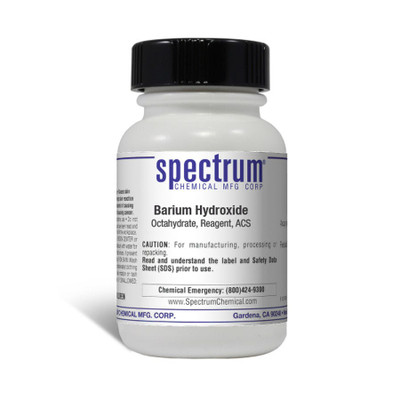 Barium Hydroxide, Octahydrate, Reagent, ACS, 25 g || 65-