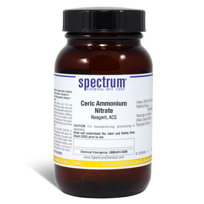 Ceric Ammonium Nitrate, Reagent, ACS, 125 g || 65-