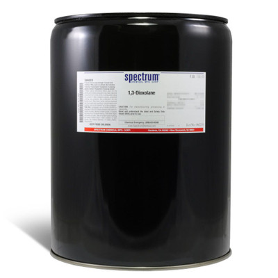 1,3-Dioxolane, Anhydrous, Stabilized with 75 ppm BHT, 20 L