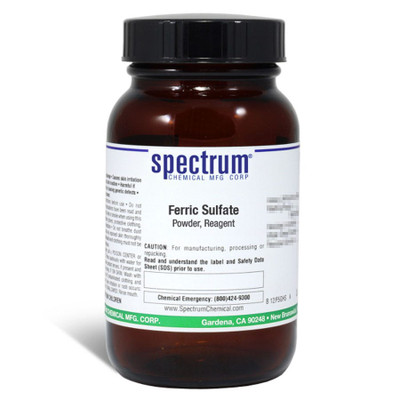 Ferric Sulfate, Powder, Reagent, 6 x 125 g || 65-