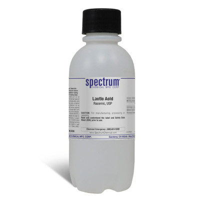 Lactic Acid, Racemic, USP, 6 x 500 mL