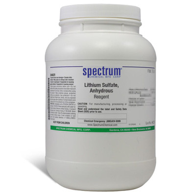 Lithium Sulfate, Anhydrous, Reagent, 2.5 kg || 65-
