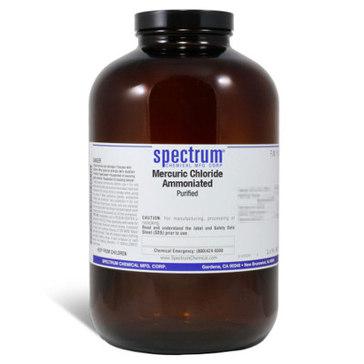 Mercuric Chloride Ammoniated, Purified, 2.5 kg