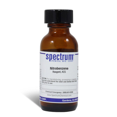 Nitrobenzene, Reagent, ACS, 25 mL