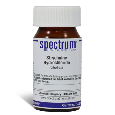 Strychnine Hydrochloride, Dihydrate, 5 g