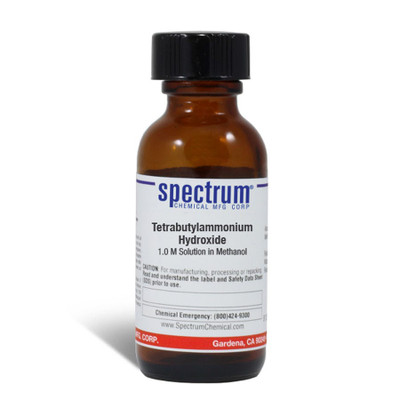 Tetrabutylammonium Hydroxide, 1.0 M Solution in Methanol, 25 mL || 65-