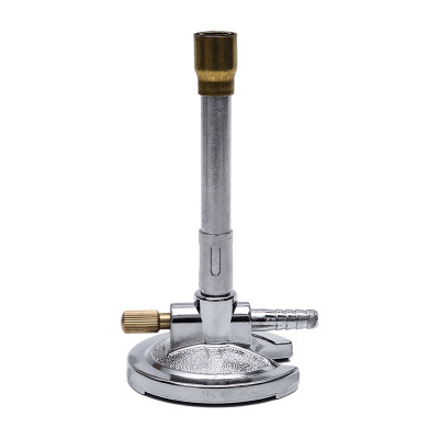 Bunsen Burner, Needle Valve Controlled, with Flame Stabilizer, Natural Gas