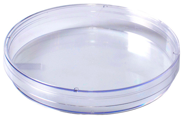 Mono Petri Dish, Automation (Slippable), Polystyrene, 100 x 15 mm, ISO Mark, Side Gated, 500/Case