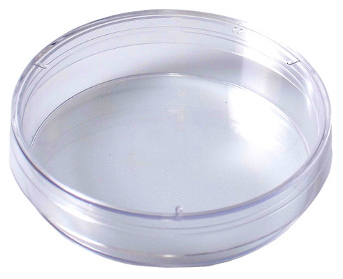 Mono Petri Dish, Automation (Slippable), Polystyrene, 60 x 15 mm "Media Saver", 500/Case