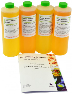 Urine, Artificial, Set of 4 x 500 mL