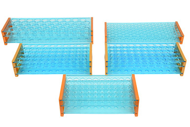 Test Tube Racks, High-Impact Polystyrene | SCIEDCO Canada