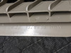 BMW E34 5-Series Rear Floor Heating Vent Trim Tan 64221928439