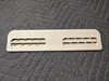 BMW E34 5-Series Rear Floor Heating Vent Trim Tan 64221928439