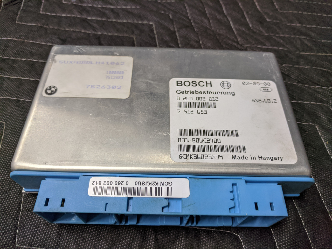 BMW E53 X5 TCU EGS Transmission Control Module Bosch 24607526302