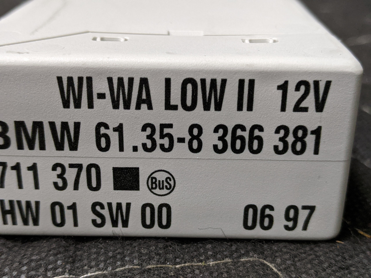BMW E34/E36 Z3 Windshield Wiper Wash Control Unit 61358366381