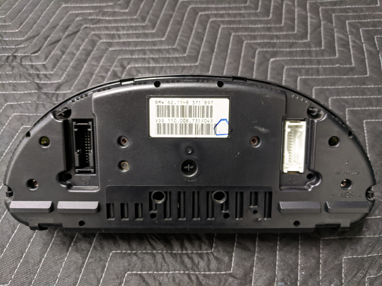 BMW E39 5-Series Instrument Cluster Speedometer Odometer 62118375897