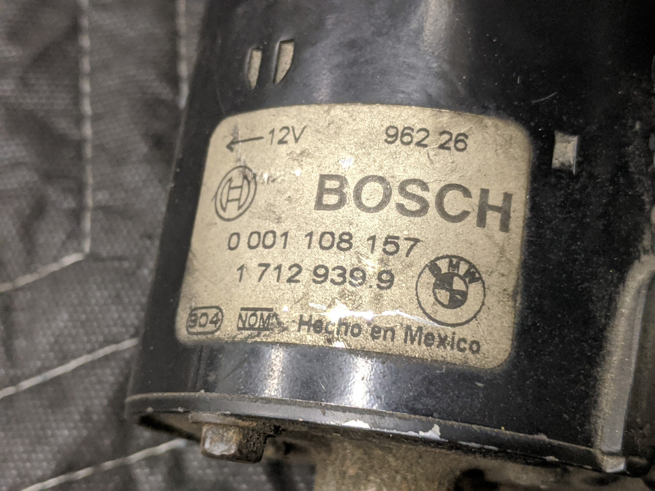 BMW E36/E46 3-Series Starter Motor Bosch 001108157 1712939