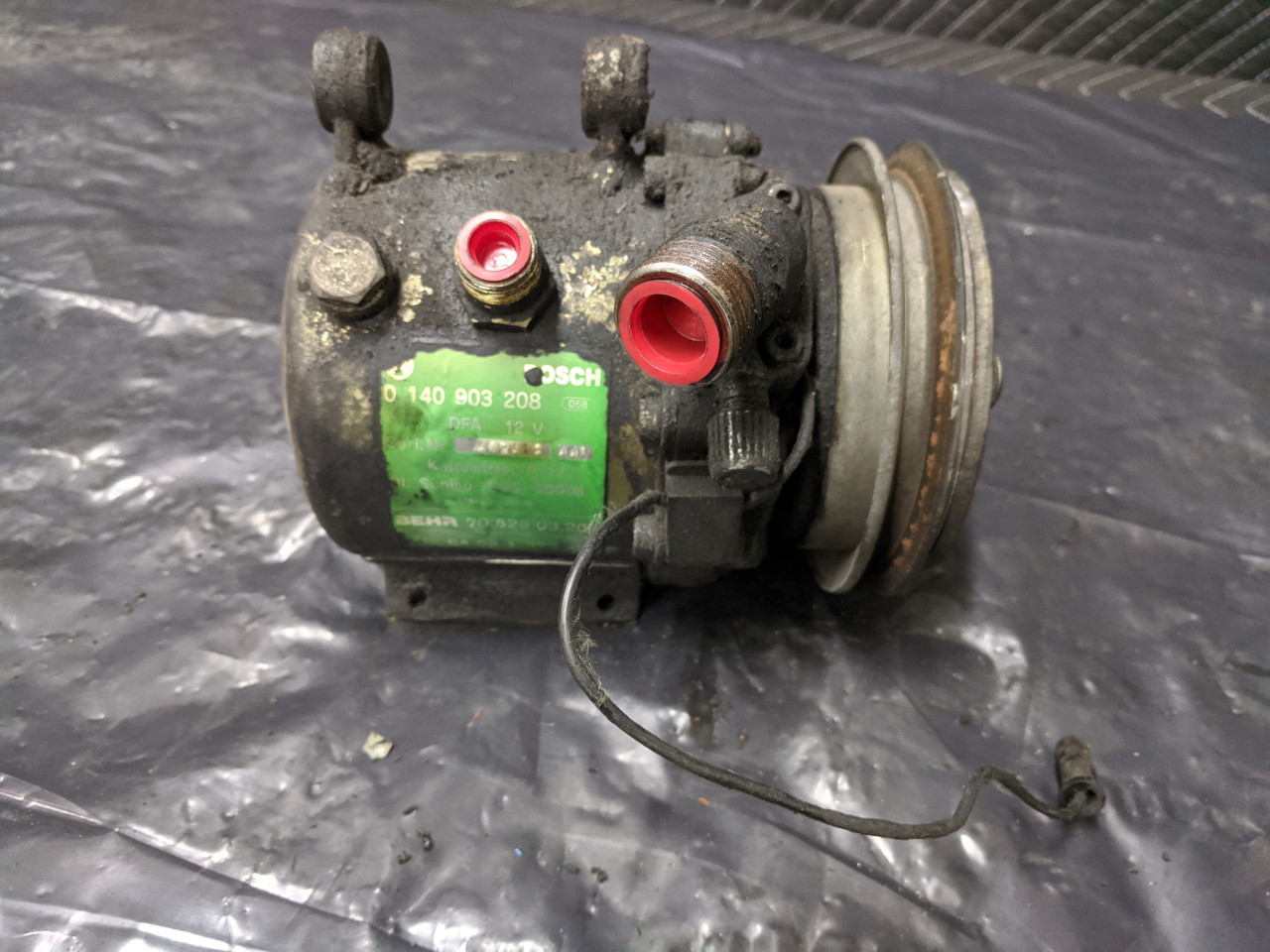 BMW E23/E24/E28/E30/E32/E34 Air Conditioning A/C Compressor Pump Bosch ...