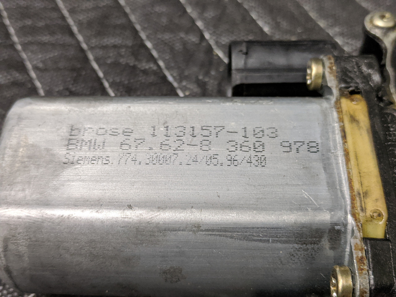 BMW E36 3-Series Electric Window Lift Motor Front Left 67628360978