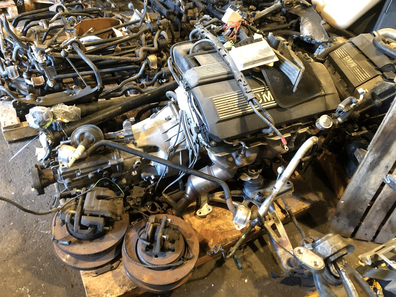 BMW E46 ZHP Complete Drivetrain Swap(Engine,Transmission,Driveshaft,Differential,Accessories)