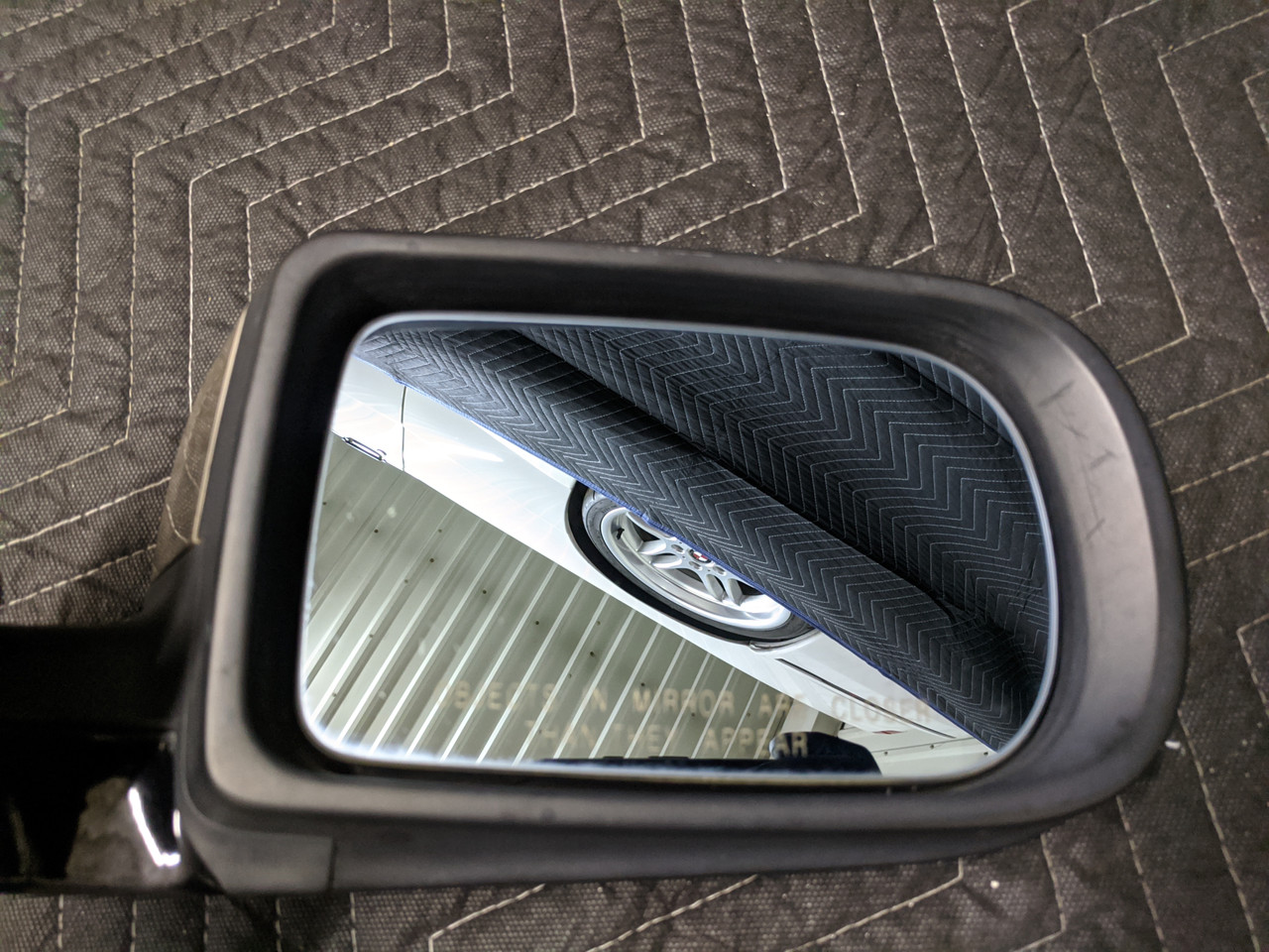 BMW E38 7-Series Electric Heated Exterior Mirror Right Passenger Kaschmirbeige Metallic 51168191308