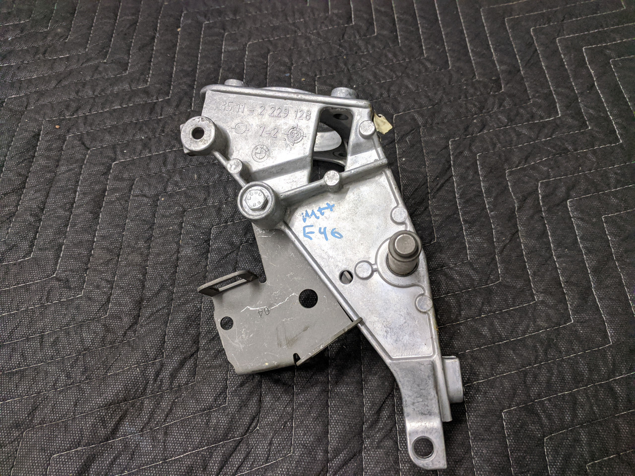 BMW E46 3-Series M3 Brake Pedal Support Bracket 35112229128