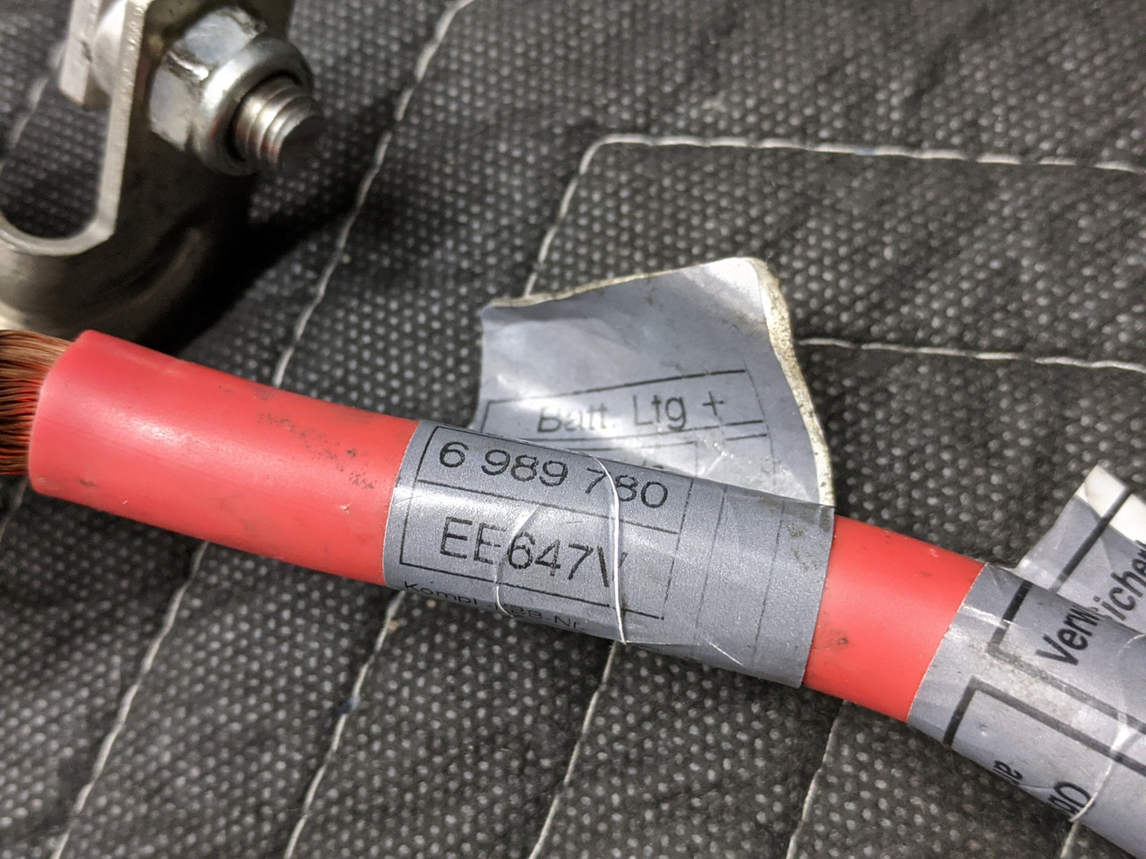 BMW E60 5Series Positive Battery Cable SBK2 61126989780