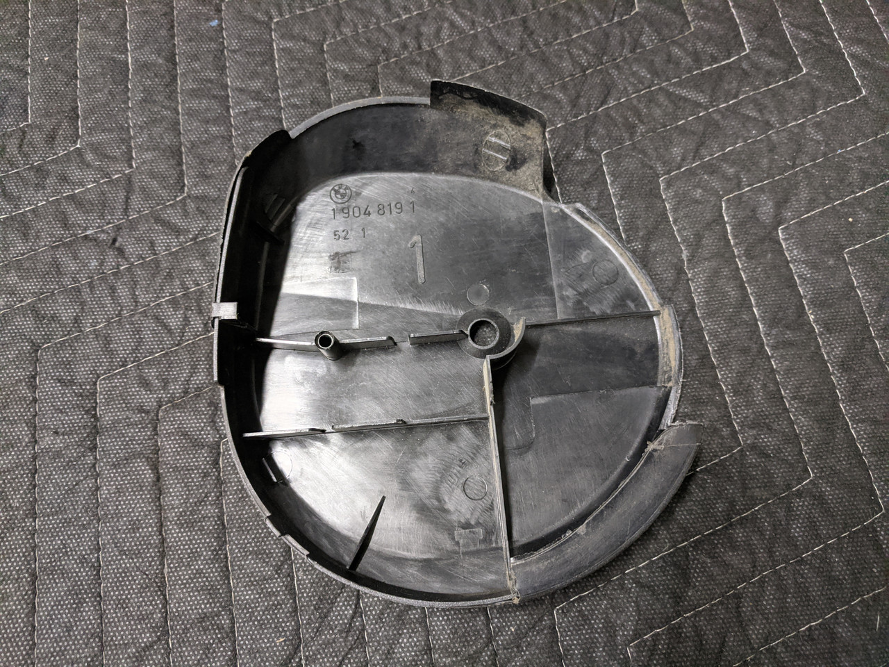 BMW E23/E24/E28/E30 Front Seat Cover Panel Outer Left 52101904819