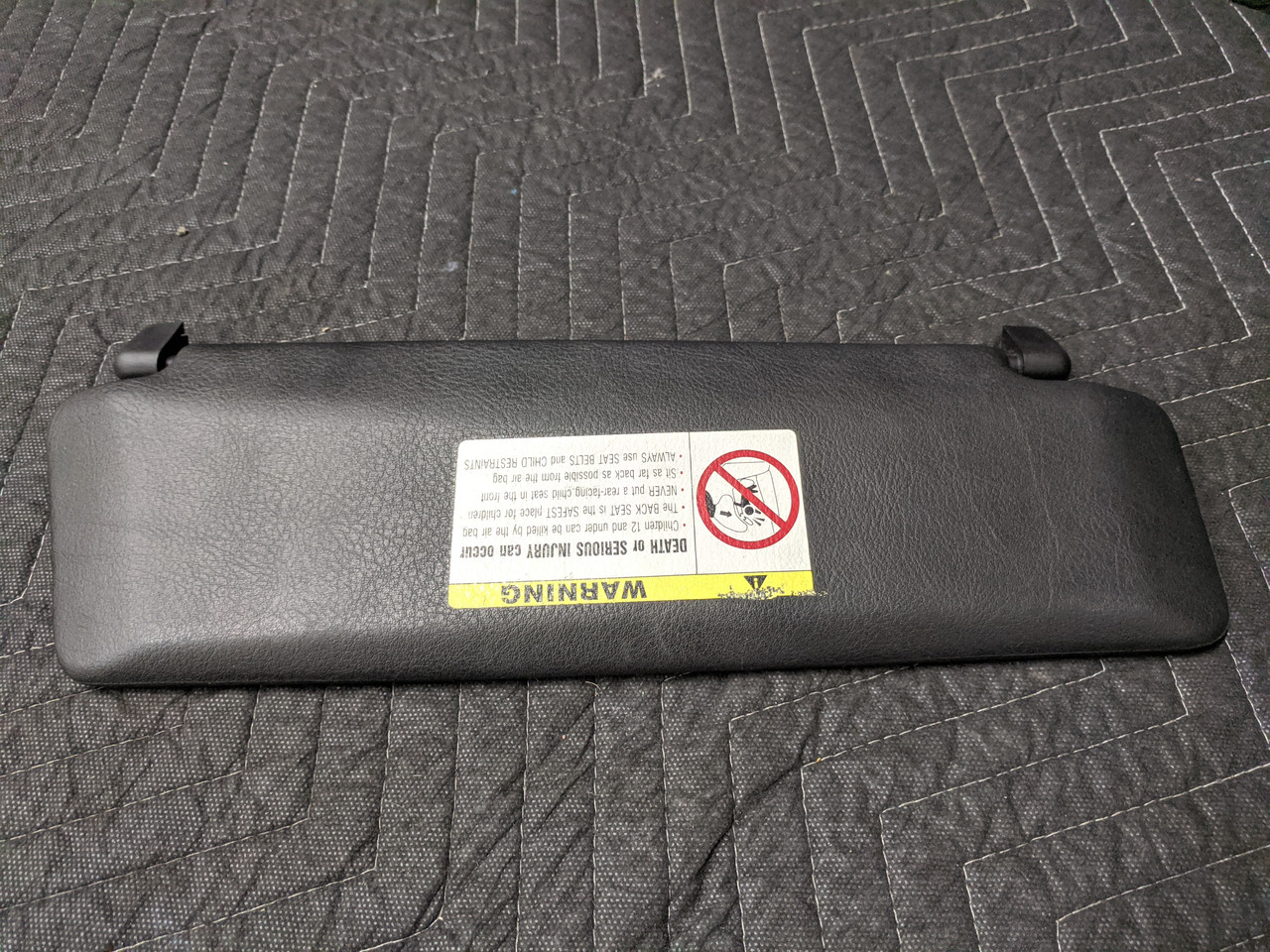 BMW E36 3-Series M3 Convertible Sun Visor Black Left 51168198071