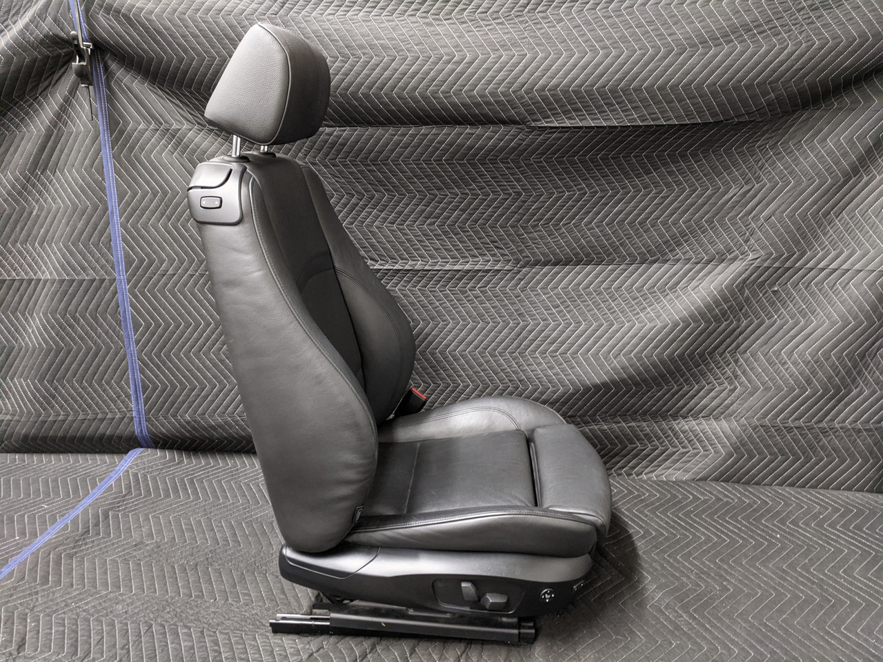 BMW E92 3-Series Coupe Leather Sport Seats Power Heated Black 52106978873