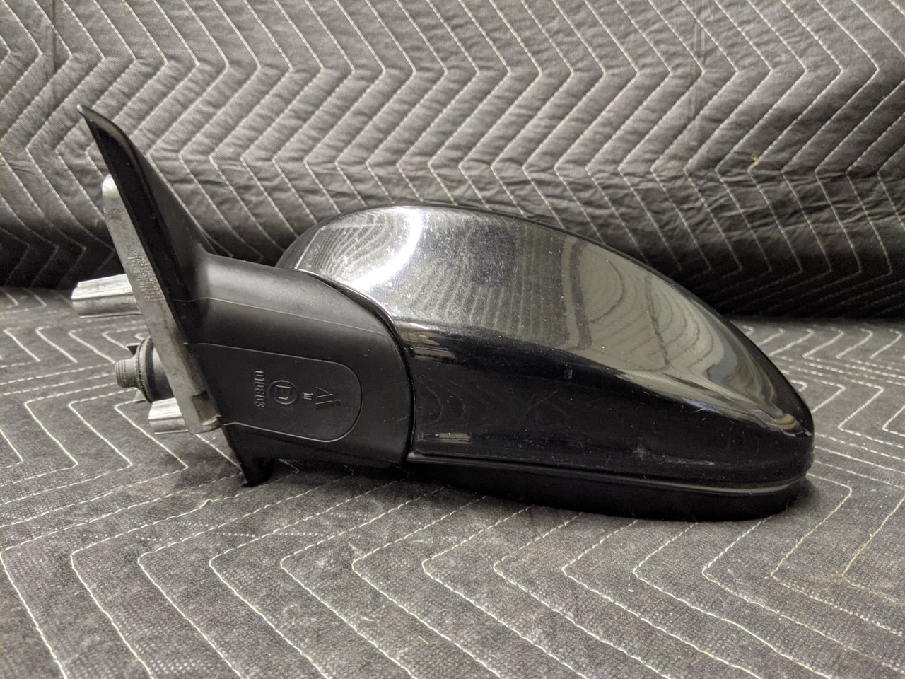 BMW E90 3-Series Left Driver Side Mirror Black 7906930B