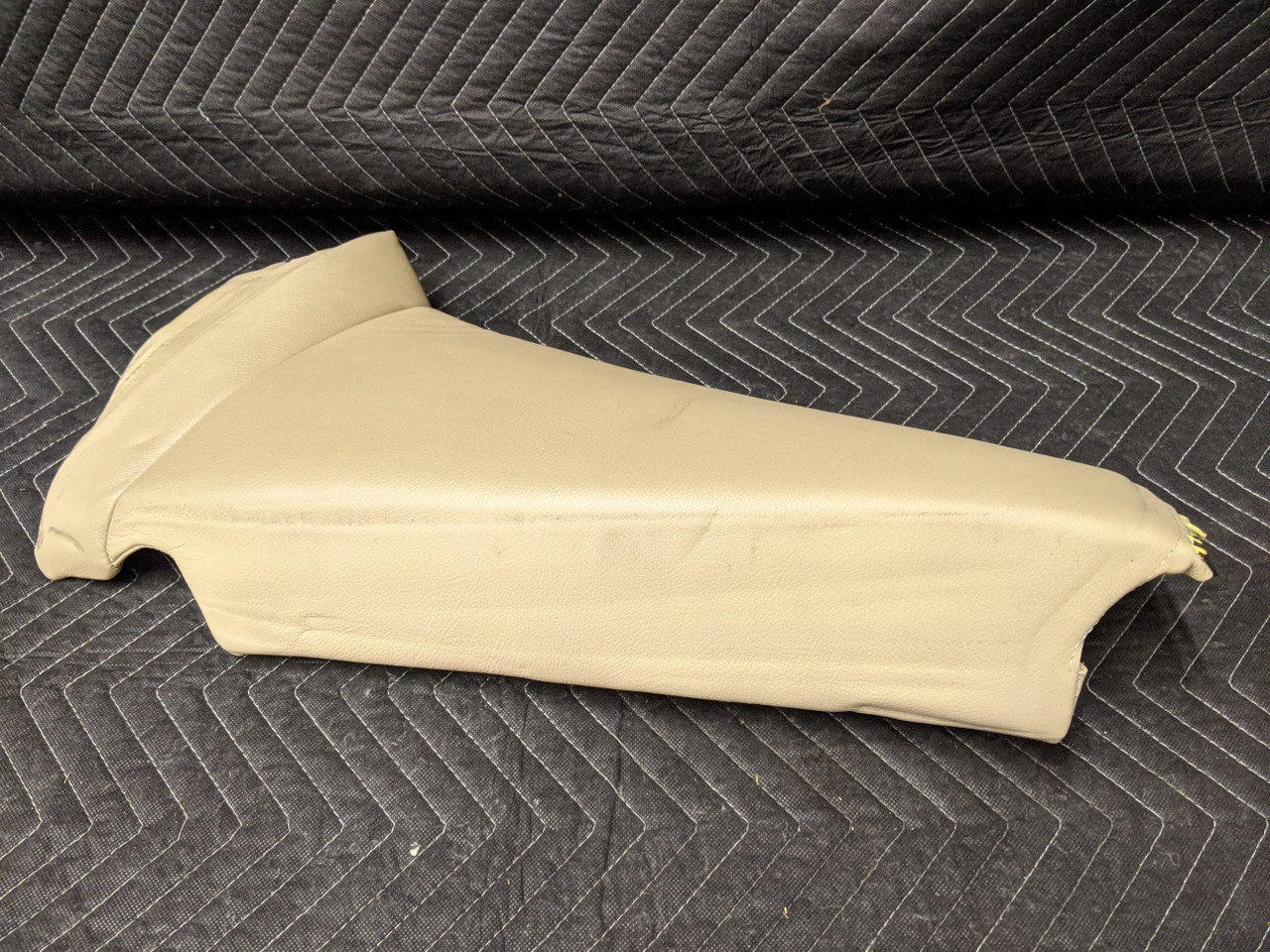 BMW E46 3-Series Coupe Rear Right Seat Side Bolster Hellbeige Leather 8099514