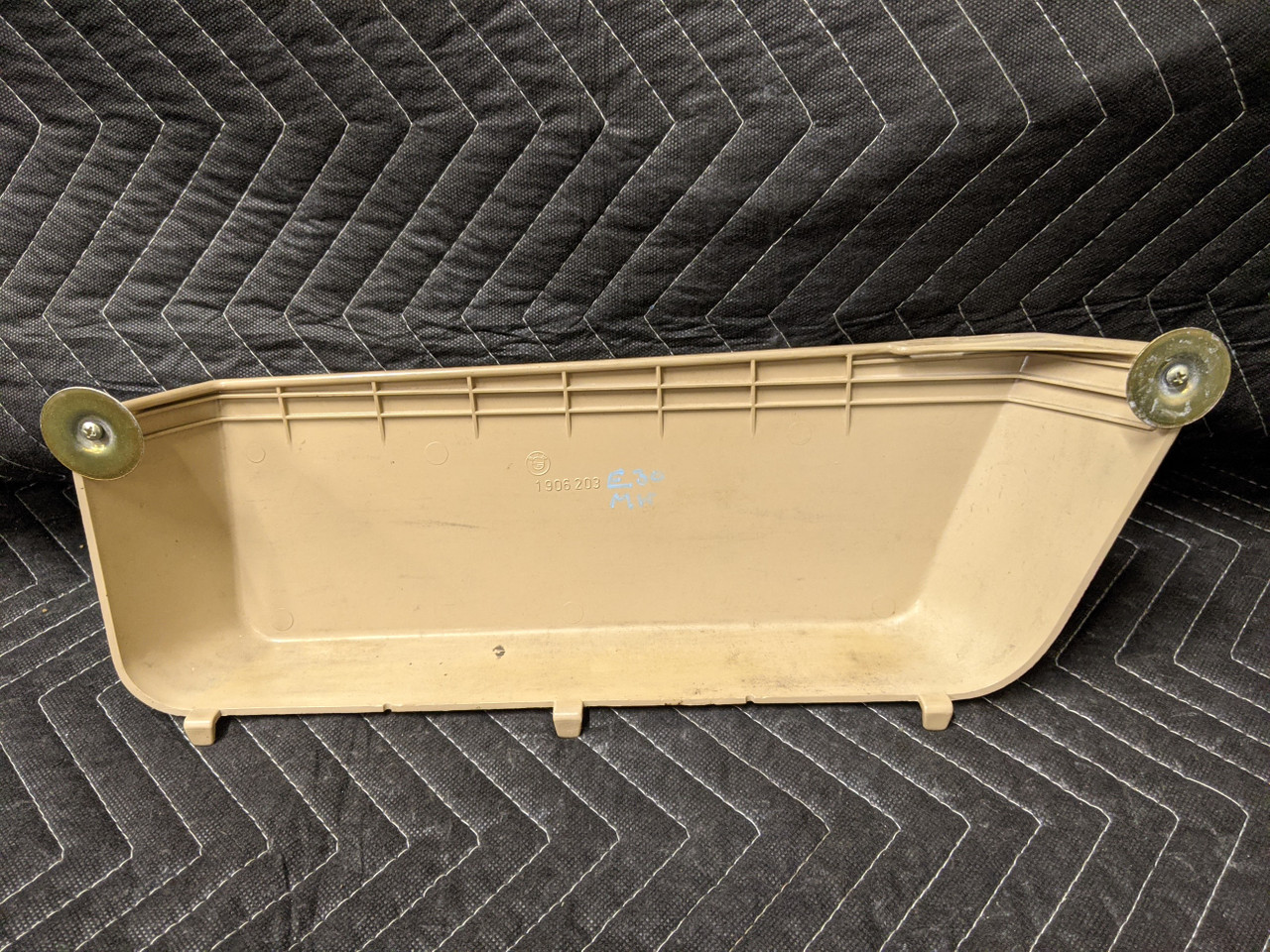 BMW E30 3-Series Door Map Pocket Left Driver Beige 1906203