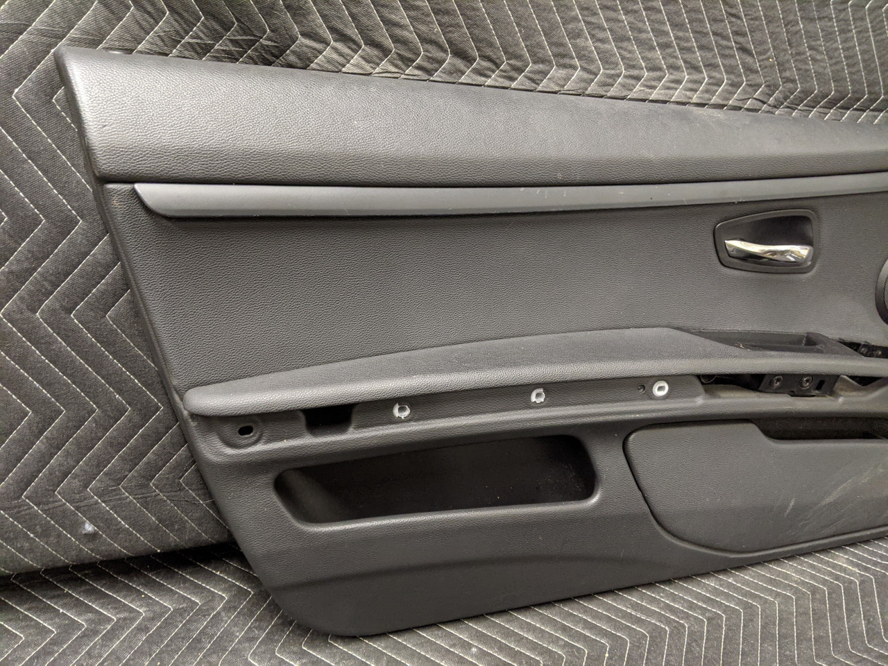 BMW E92/E93 3-Series Coupe Convertible Interior Door Panel Left Driver Sensatec 51419152625