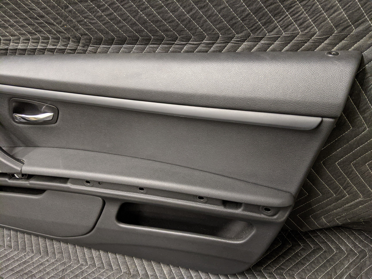 BMW E92/E93 3-Series Coupe Convertible Interior Door Panel Right Passenger Sensatec 51419152626