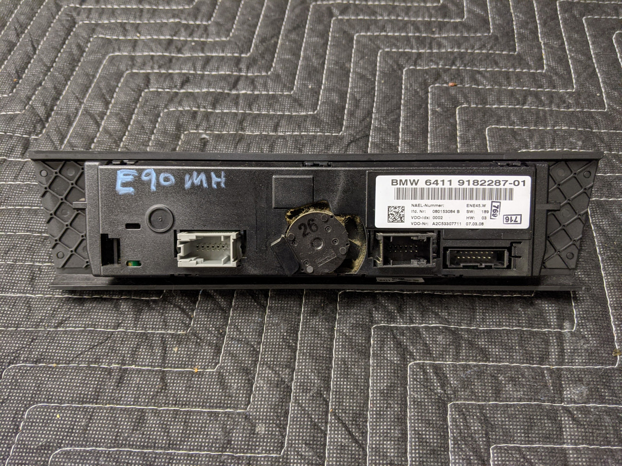 BMW E90 3-Series Automatic Air Conditioning Climate Control Module 64119182287