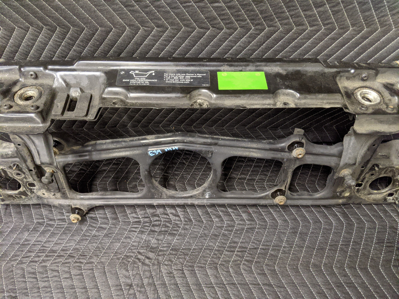 BMW E39 5-Series Front Radiator Core Support 51718159610