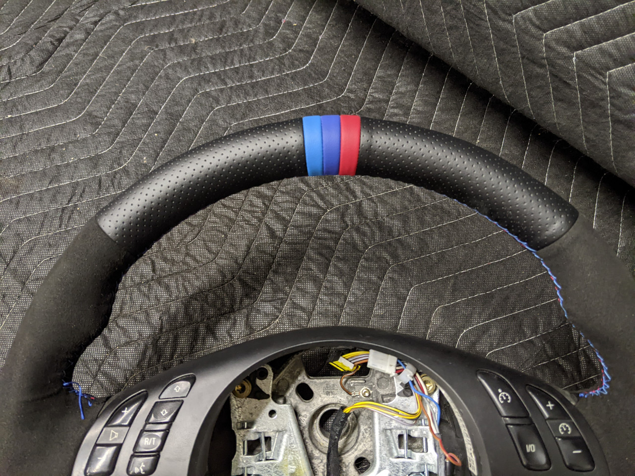 BMW E39 5-Series M-Sport Leather Steering Wheel 32342282025
